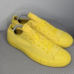Converse Chuck Taylor All Star Classic Low Top Yellow Shoe/ Men Size 8 / Wmns 10